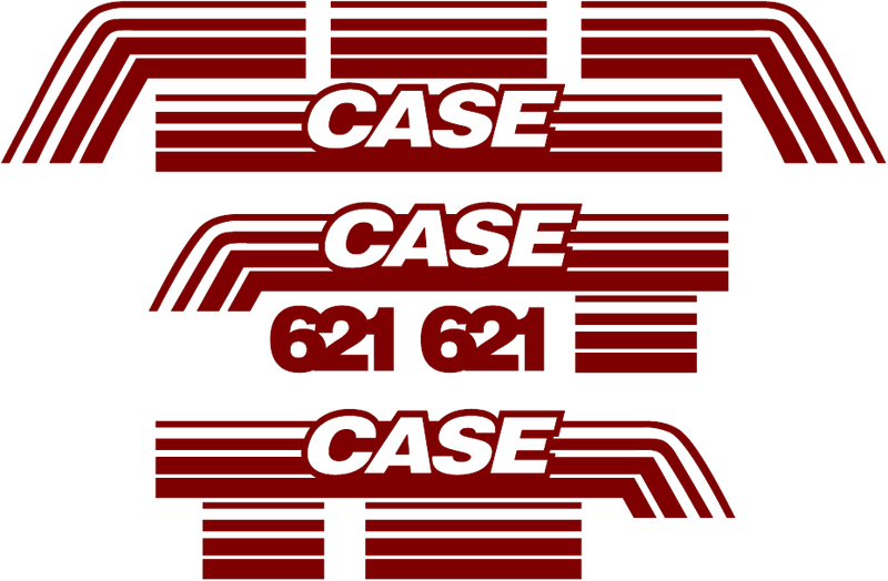 Case 621 Decal Set