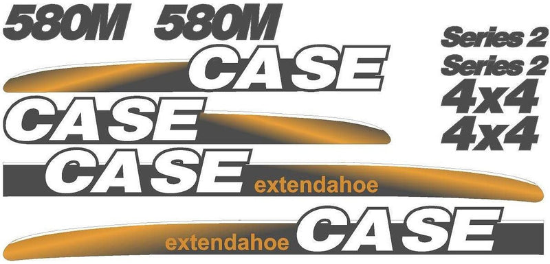 Case 580M II Decal Set