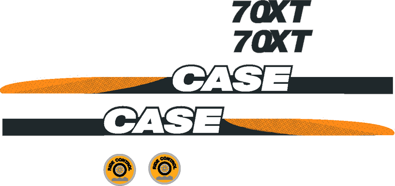 Case 70 XT  Decal Set