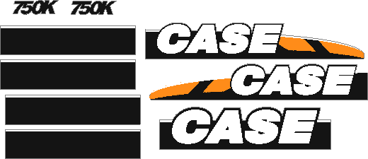 Case 750K Decal Set