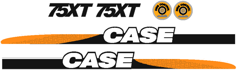 Case 75 XT  Decal Set