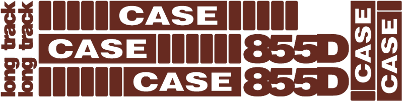 Case 855D Decal Set