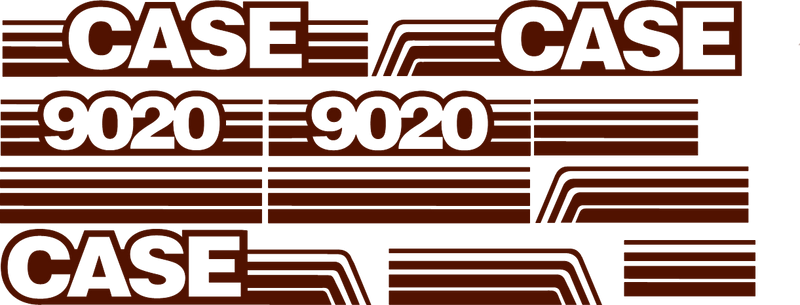 Case 9020 Decal Set