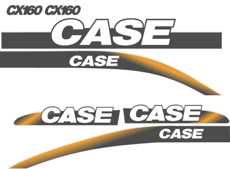 Case CX160 Decal Set