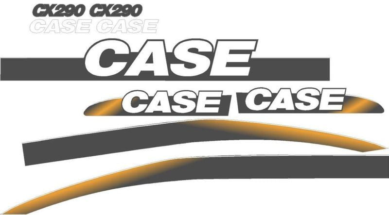 Case CX290 Decal Set