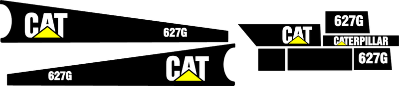 Caterpillar 627G Decal Set