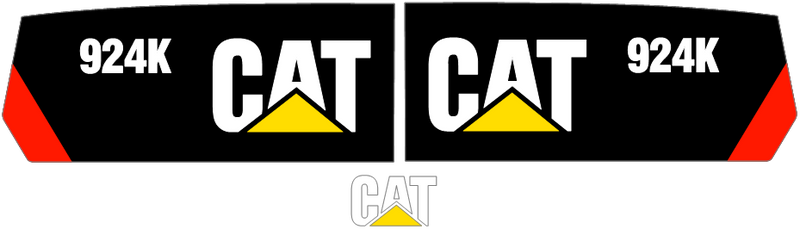 Caterpillar 924K Decal Set