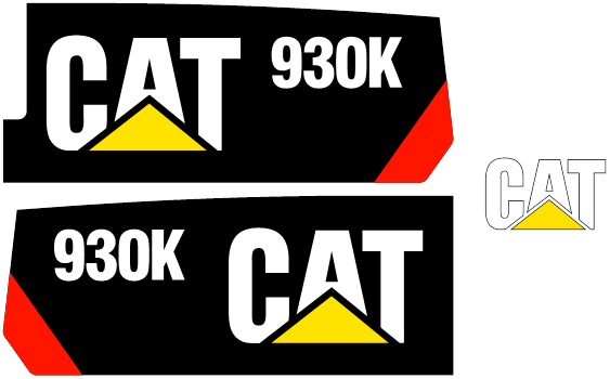 Caterpillar 930K Decal Set