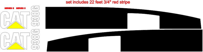 Caterpillar 938G Decal Set
