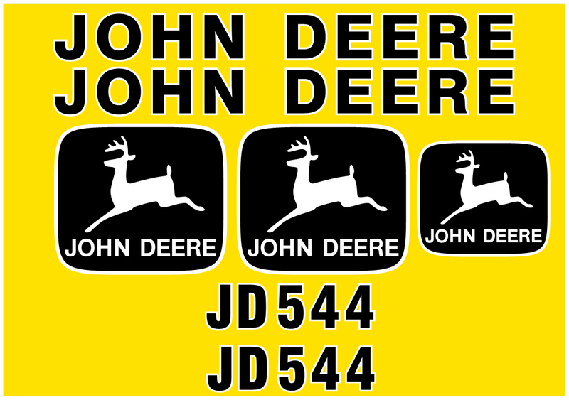 Deere 544 Decal Set