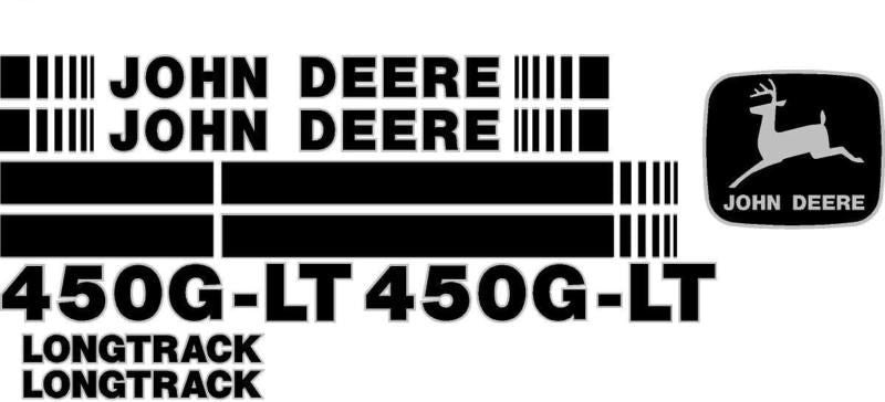 Deere 450G LT Decal Set