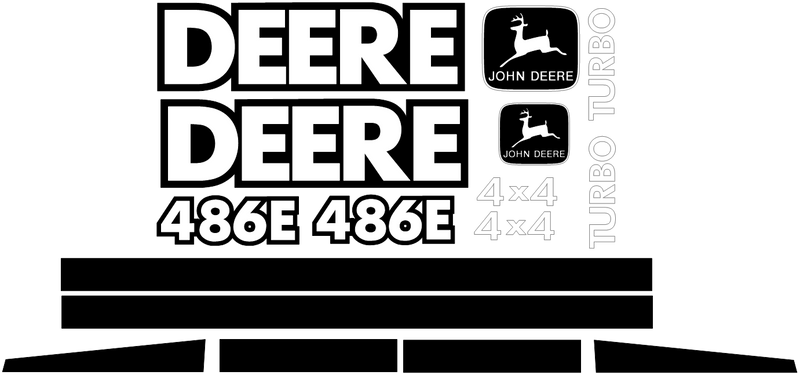 Deere 486E  Decal Set