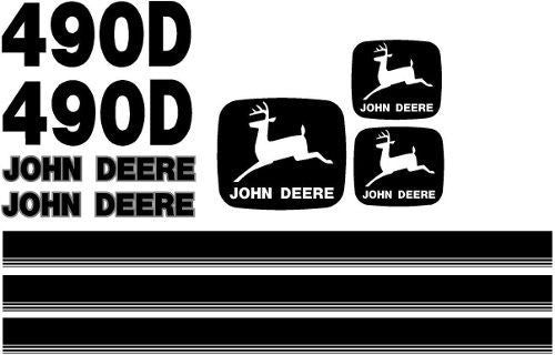 Deere 490D Decal Set