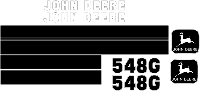 Deere 548G Decal Set