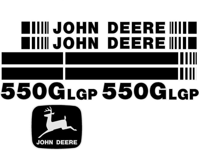 Deere 550G LGP Decal Set