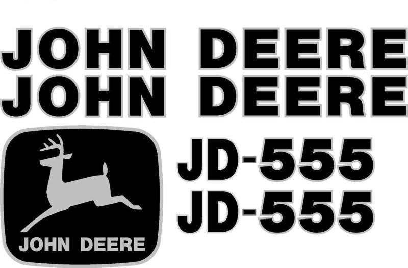 Deere 555 Decal Set