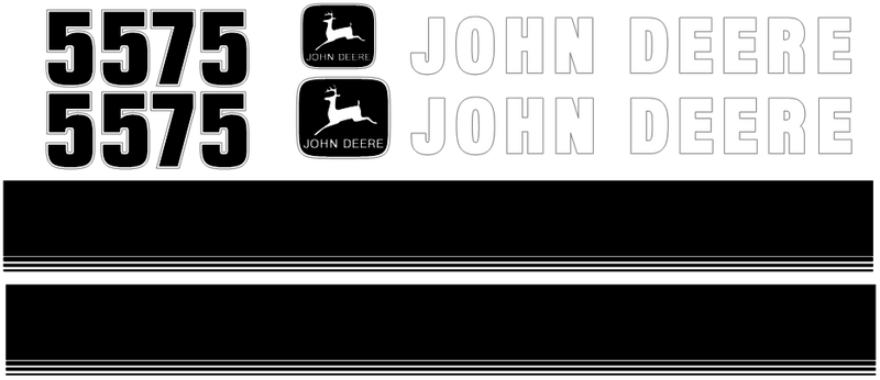 Deere 5575 Decal Set