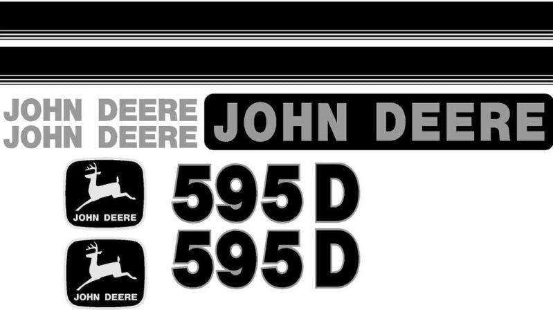 Deere 595D Decal Set