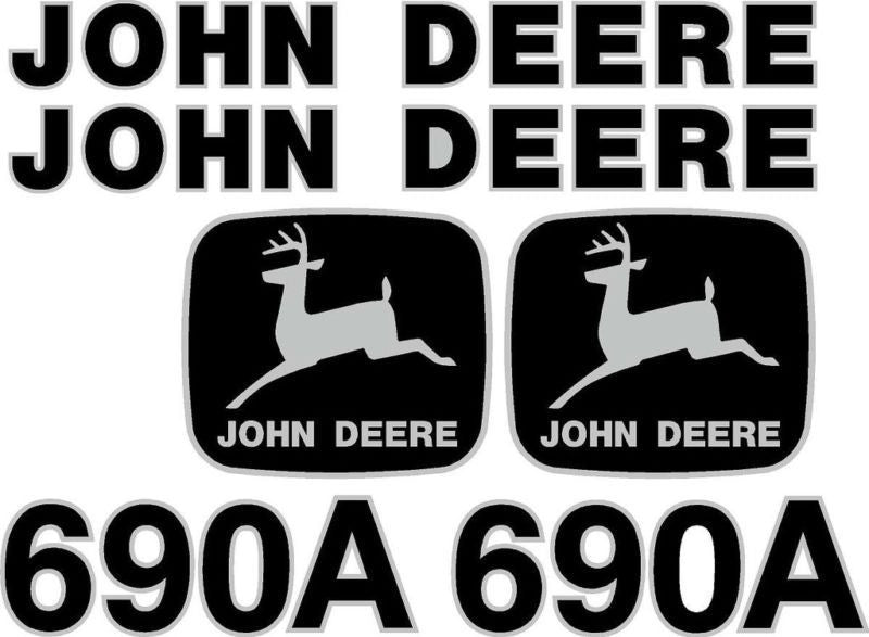 Deere 690A Decal Set