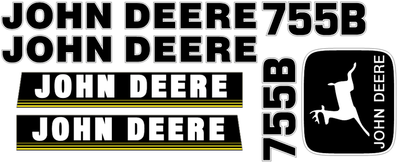 Deere 755B Decal Set