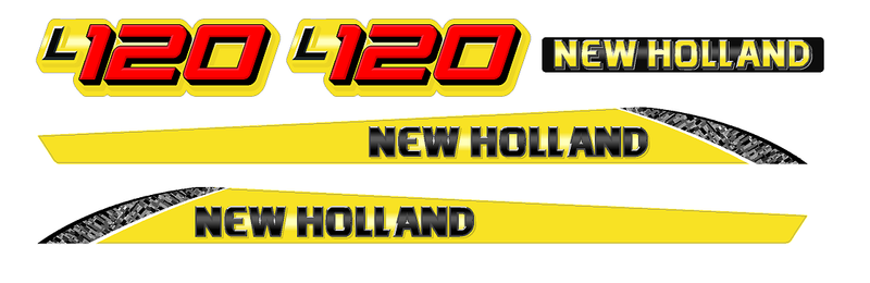 New Holland L125 Decal Set