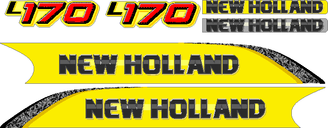 New Holland L175 Decal Set