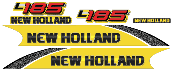 New Holland L185 Decal Set