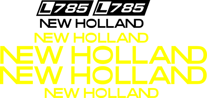 New Holland L785 Decal Set