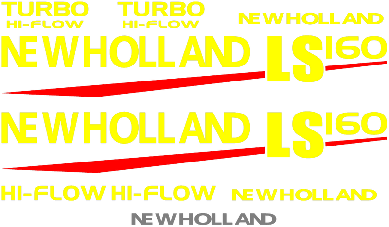 New Holland LS160  Decal Set