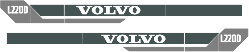 Volvo L220D Decal Set