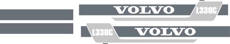 Volvo L330C Decal Set