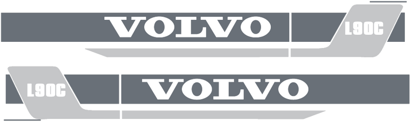 Volvo L90C Decal Set