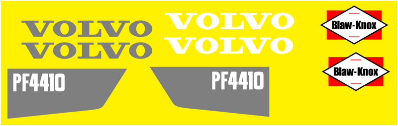 Volvo PF4410 Decal Set